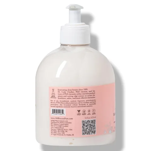 Miniatura 8 de 100% PURE Yuzu & Pomelo - Acondicionador brillante, revitalizante e hidratante, estimulante de nutrientes del aceite de semilla de lino Kelp