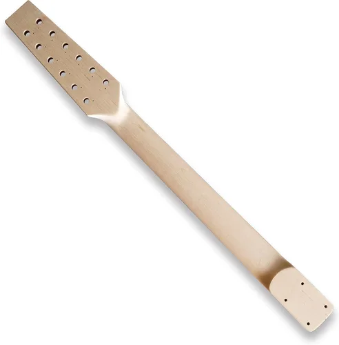 Miniatura 5 de DIY 12 cuerdas ST estilo guitarra eléctrica kits caoba cuerpo arce cuello usted construye la guitarra