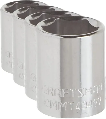 Miniatura 8 de CRAFTSMAN - Llave poco profunda, SAE, accionamiento de 1/4 de pulgada, 9/32 de pulgada, 6 puntas (CMMT43494)