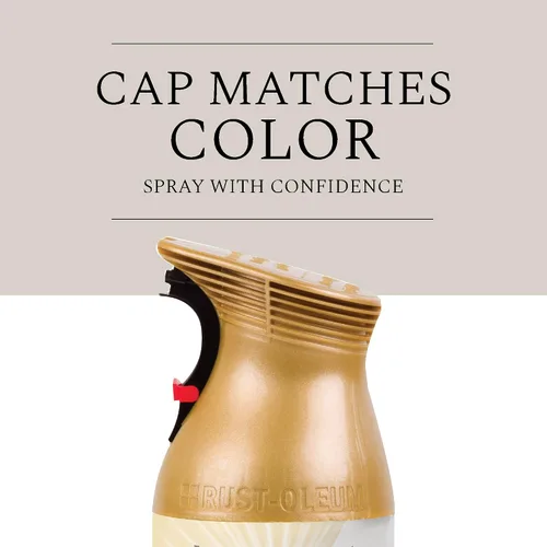 Miniatura 7 de Rust-Oleum 342918 Pintura en aerosol metálica envejecida universal para todas las superficies, 11 onzas, oro vintage Dorado (vintage gold)
