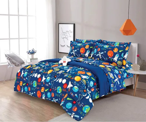 Miniatura 6 de LinenTopia Juego de ropa de cama Queen de 8 piezas para niñas, cama en una bolsa, juego de edredón para niños con sábanas de cama, funda