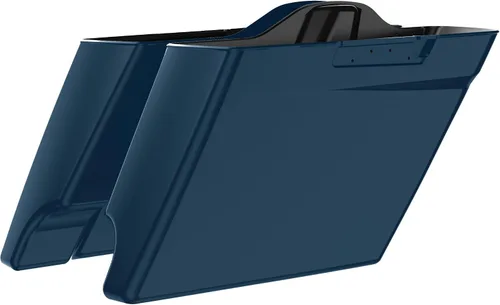 Miniatura 22 de Alforjas extendidas para Harley Touring Street Glide, Electra Glide, Road Glide 2014-2023 (whisky ámbar)
