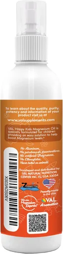 Miniatura 10 de VAL Spray de aceite de magnesio para niños, calma natural a la hora de acostarse y apoyar el estado de ánimo, magnesio Zechstein, manzanilla y aloe