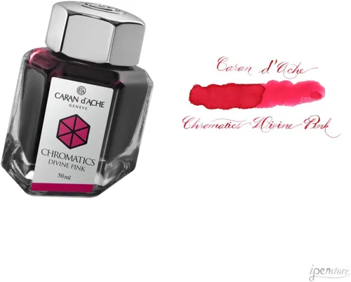 Miniatura 10 de Caran d'Ache Botella de tinta Chromatics de 1.7 fl oz - Gris infinito