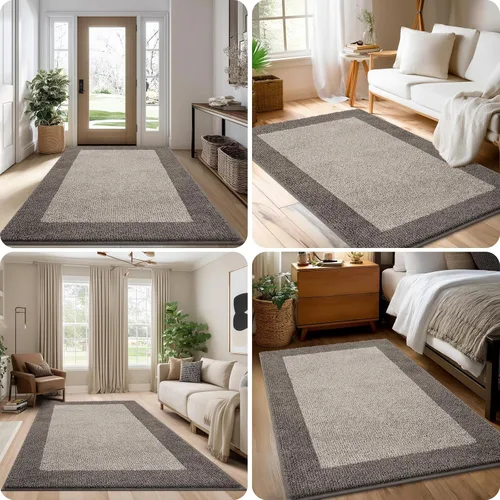 Miniatura 6 de Indoor Door Mat 20" x 32", Washable Kitchen Rug, Non Slip Entryway Rug for Floor, Absorbent Entrance Throw Rug for Laundry, Bathroom, Door
