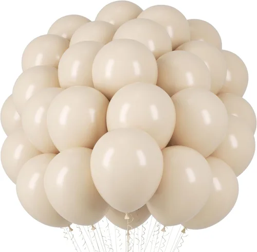 Miniatura 135 de Voircoloria - Globos azul bebé claro, paquete de 66 globos de 12 pulgadas de látex para fiestas para niños y niñas, para cumpleaños, baby shower, 16
