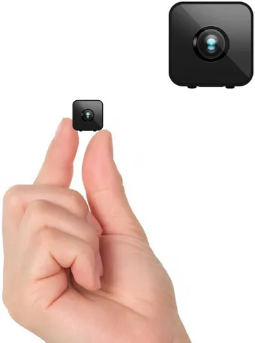 Mini cámara de seguridad inalámbrica 4K HD pequeña cámara magnética inteligente para el hogar, cámara WiFi micro cámara con detección de movimiento,