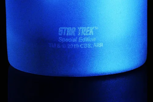 Miniatura 5 de STAR TREK The Original Series Command Badge - Vaso de whisky grabado en rocas, con licencia oficial, calidad premium, cristalería artesanal, 11