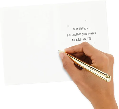 Miniatura 6 de Hallmark - Juego de tarjetas de cumpleaños, 36 tarjetas con sobres (deseos de cumpleaños brillantes)