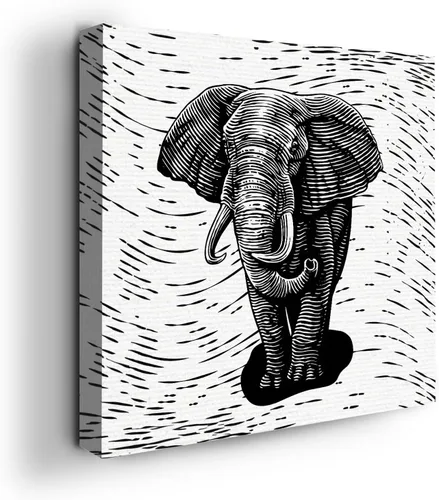 Miniatura 92 de Mavis Print - Lienzo decorativo para pared con diseño de conejo/conejo, 36 x 36 pulgadas, decoración de pared de animales impresos en HD y marco
