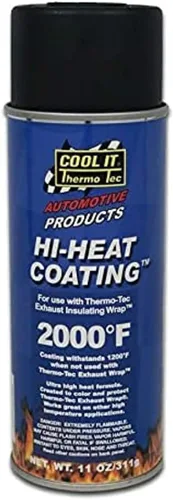 Miniatura 5 de Thermo Tec 12001 Recubrimiento Negro de Alto Calor 12 oz