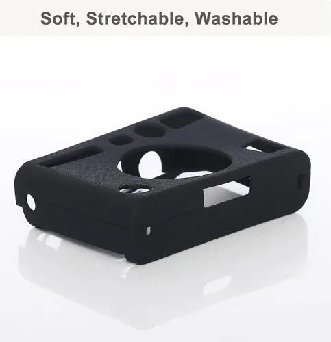 Miniatura 6 de Pocoukate Funda protectora para Instax Mini EVO, funda de silicona suave con protector de pantalla para cámara instantánea Fujifilm Instax Mini EVO