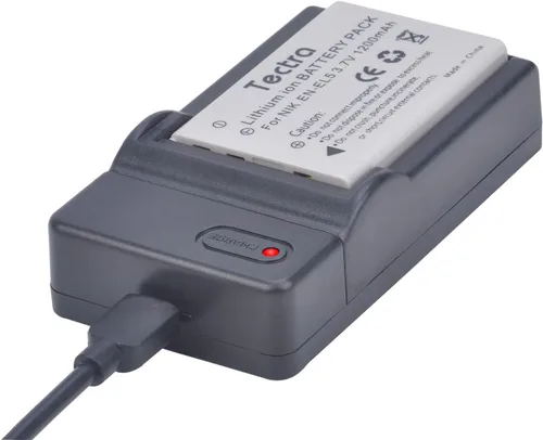 Miniatura 9 de Tectra Paquete de 2 baterías EN-EL5 y cargador USB para cámaras Nikon Coolpix P500, P510, P520, P530, P3, P4, P80, P90, P100, P5000, P5100, P6000