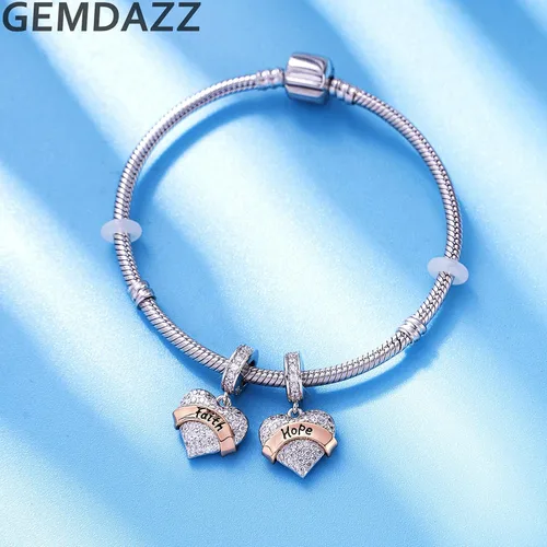 Miniatura 2 de GEMDAZZ Abalorio de plata de ley 925 para madre, padre, hija, hijo, hermana, nana, esposa, marido, abuela, amiga, madrina, hija, ahijada, cuentas
