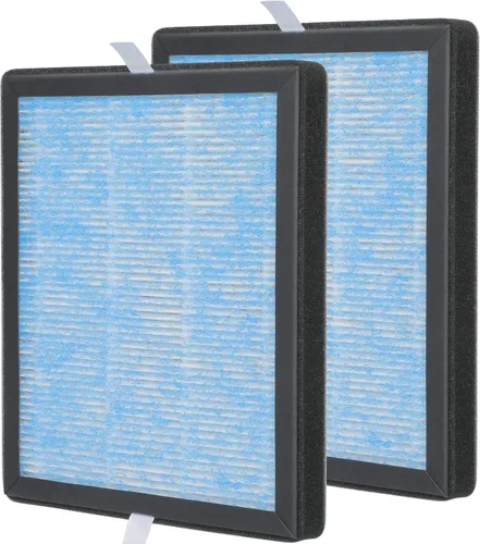 Paquete de 2 filtros de repuesto R1 P1802 P1801, compatibles con YIOU R1 P1802 y Vegebe Filter, apto para purificador de aire Elechomes P1801, True