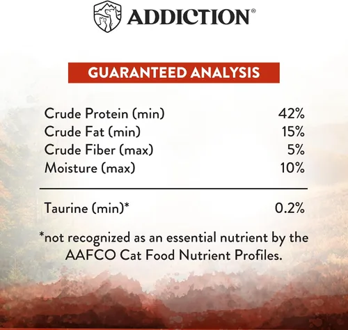 Miniatura 5 de Addiction Wild Islands Forest Meat - Alimento seco para gatos, receta de venado premium con fórmula alta en proteínas y sin granos para la nutrición