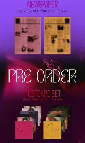 Miniatura 5 de ITZY [GUESS WHO] Album [ DAY & NIGHT ] VER. CD+1p FOLDED POSTER+72p Photo Book+2 Photo Card+ Mini Folding Poster(On pack) +Sticker Pack+News Paper