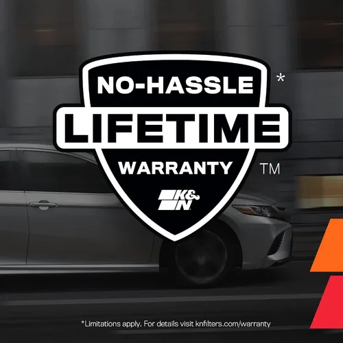 Miniatura 2 de K&N Filtro de aire del motor: Filtro de repuesto de alto rendimiento, premium, lavable, compatible con Hyndai Elantra Hybrid 2021-2023, 33-5121