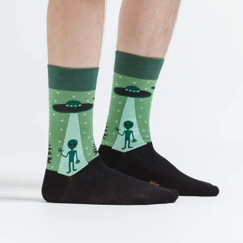 Miniatura 69 de Sock It To Me - Calcetines con diseño de extraterrestres y del espacio para hombre