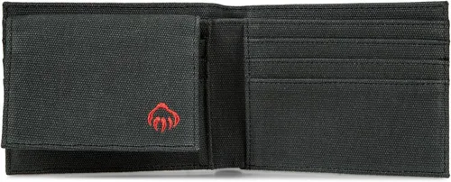 Miniatura 78 de WOLVERINE Billetera plegable de lona/cuero para hombre