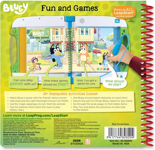 Miniatura 7 de LeapFrog LeapStart Bluey Diversión