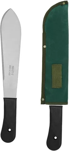 Miniatura 4 de Zenport Heavy Duty Carbon Steel Machete with Sheath for Gardening, Landscaping, Crop Harvesting, and More