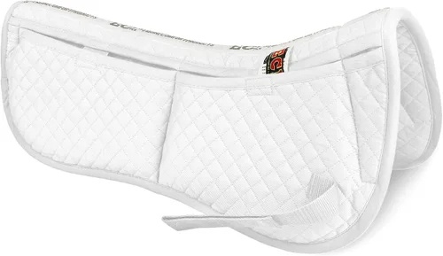 Miniatura 12 de ECP Equine Comfort Products Correction Half Saddle Pad con espuma viscoelástica ajustable