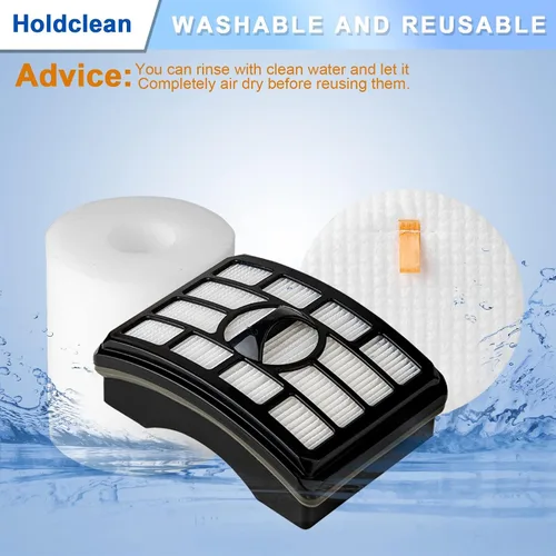 Miniatura 5 de Filtro de vacío NV500 de repuesto para Shark Rotator Pro Lift-Away NV501, NV502, NV503, NV505, NV510, NV520, NV552, UV560, ZU785, Parts Xff500