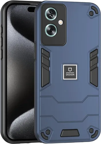 Miniatura 302 de Funda compatible con Huawei Y9 Prime (2019), compatible con Huawei Y9 Prime (2019) 4G STK-L21 2 en 1 [PC duro + TPU], funda de teléfono azul