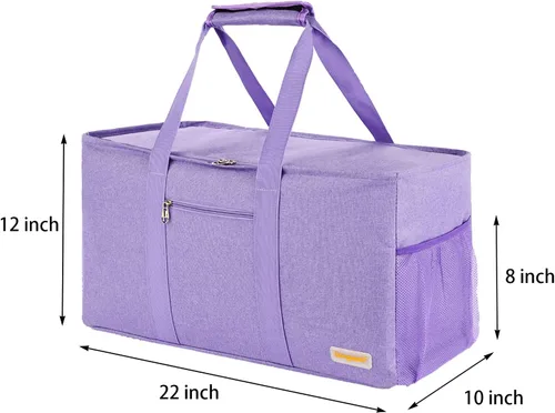 Miniatura 2 de Bolsa grande utilitaria, bolsa impermeable para playa y picnic, almacenamiento plegable y reutilizable