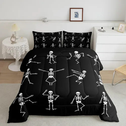 Miniatura 33 de Erosebridal - Juego de edredón con bandera estadounidense, juego de edredón de plumón tamaño individual para niños y adolescentes, juego de edredón