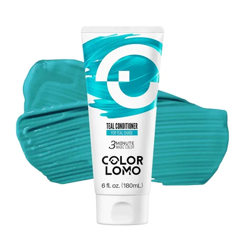 Miniatura 19 de COLORLOMO Tinte Semipermanente para el Cabello - Acondicionador Depositante de Color de 6 oz con Manteca de Karité y Aceite de Almendras - Azul
