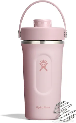 Miniatura 12 de Hydro Flask Botella agitadora – Botella de gimnasio de acero inoxidable aislada para preentrenamiento y proteína 24 onzas Agave Verde