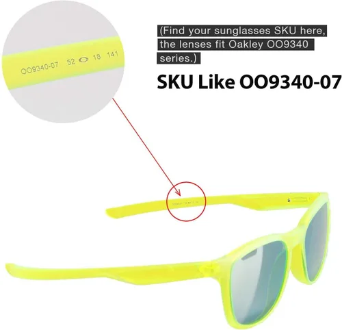 Miniatura 3 de Walleva - Lentes de repuesto para gafas de sol Oakley Trillbe X, múltiples opciones disponibles