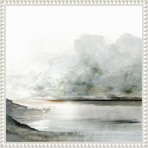 Miniatura 13 de Amanti Art Lienzo enmarcado para pared, 16 x 16 Ebb por Dan Hobday, lienzo enmarcado para pared, obras de arte de paisajes, decoración tradicional