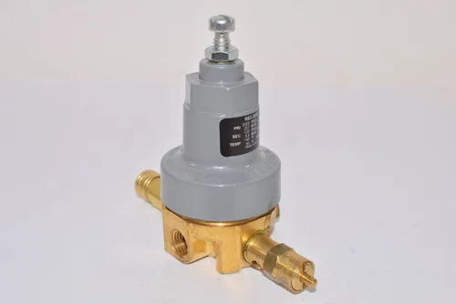 Miniatura 2 de Dixon R83-200R 1/4 Series-1 Cilindro Regulador de gas sin manómetro/plástico