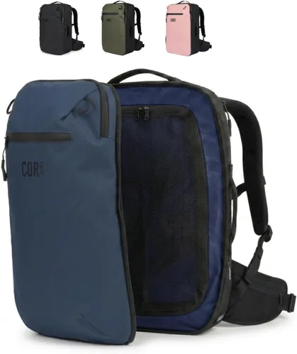 Miniatura 13 de COR Surf - Mochila de viaje aprobada para vuelo, de cabina, para laptop Mochila de equipaje de fin de semana para negocios, unisex, 28 l