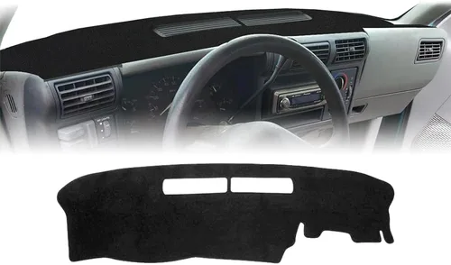 Miniatura 27 de Accesorios interiores personalizados para Silverado 1500 2019 2020 2021 2022 cubierta de tablero reduce el deslumbramiento, elimina grietas, rojo