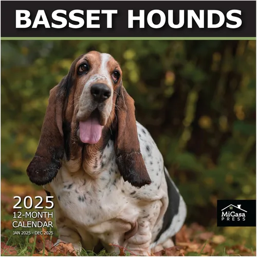 Miniatura 86 de MICASA PRESS Beagles - Calendario de pared 2026 de 12 meses 12 x 24 pulgadas abierto Papel grueso y resistente Regalo Lindo calendario