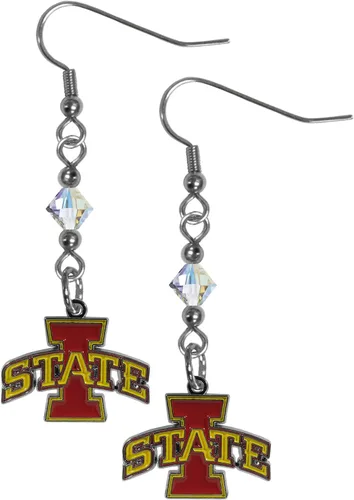 Miniatura 36 de Siskiyou Sports Pendientes colgantes de cristal de la NCAA