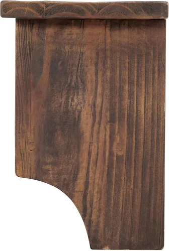 Miniatura 11 de Alaterre Furniture Perchero Industrial Pomona de 48 Pulgadas Montado en Pared con 6 Ganchos Resistentes y 4 Compartimentos Abiertos, Organizador