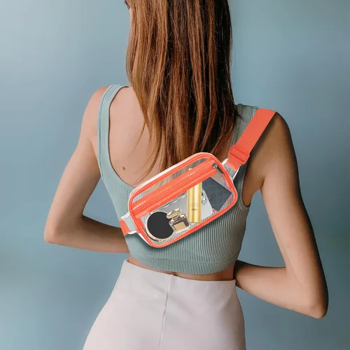 Miniatura 194 de Riñonera cruzada para mujeres y hombres, bolsa para cinturón para senderismo con correa ajustable, riñonera para correr, entrenamiento, deportes
