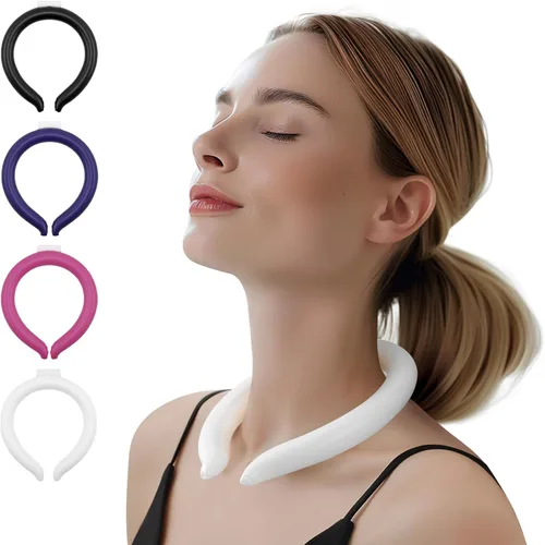 Miniatura 11 de Magic Gel Bolsa de hielo para el cuello, bolsa de hielo para el hombro, envoltura refrescante para el cuello, anillo enfriador, almohadilla fría