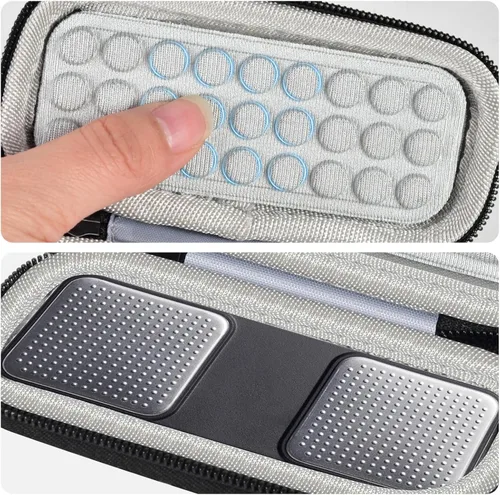 Miniatura 4 de PAIYULE Funda para KardiaMobile 6L para monitor de electrocardiograma, soporte compacto también se adapta a monitor de frecuencia cardíaca portátil