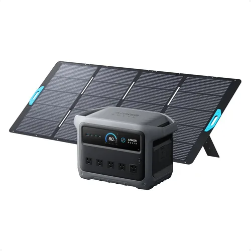 Miniatura 13 de Anker SOLIX C1000 Gen 2 Estación de energía portátil, generador solar de 2,000 W (pico 3,000 W), carga completa en 49 minutos, batería LiFePO4