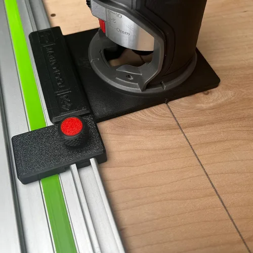 Miniatura 3 de Adaptador de riel guía ToolCurve compatible con enrutador Milwaukee - Fabricado en EE. UU