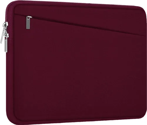 Miniatura 13 de Funda para laptop de 15.6 pulgadas, bolsa protectora para computadora con bolsillo frontal, maletín delgado para 15-16 pulgadas HP, Dell, Lenovo