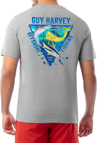 Miniatura 197 de Guy Harvey Camiseta de manga corta Threadcycled para hombre