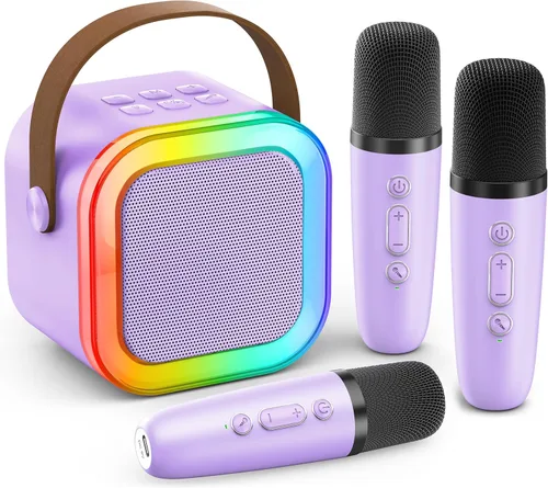 Miniatura 12 de Mini máquina de karaoke para niños y adultos, los mejores regalos de cumpleaños de 2026 para niñas y niños de 3, 4, 5, 6, 7, 8 años, juguetes