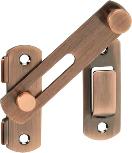 Miniatura 8 de Alise Cerradura de puerta abatible de 4 pulgadas, cerradura de puerta de seguridad para valla de madera de granero, puertas francesas correderas